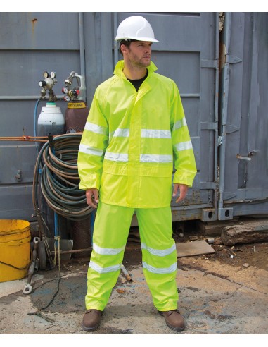 R-R216X-High Vis Waterproof Suit